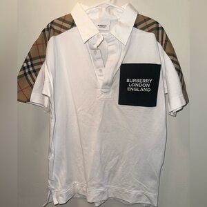 Burberry Boys vintage check polo